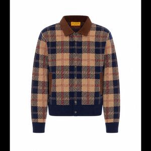 Guest In Residence Men Tartan Bomber